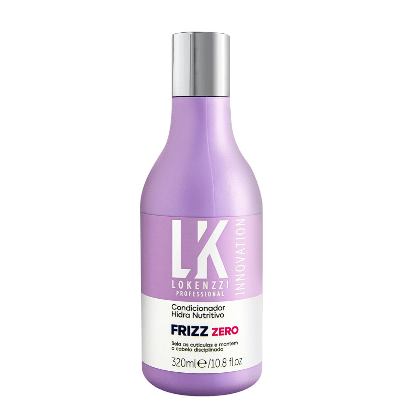 Condicionador Hidra Nutritivo Frizz Zero Lokenzzi 320ml Lançamento | Beleza Na Web (BR)