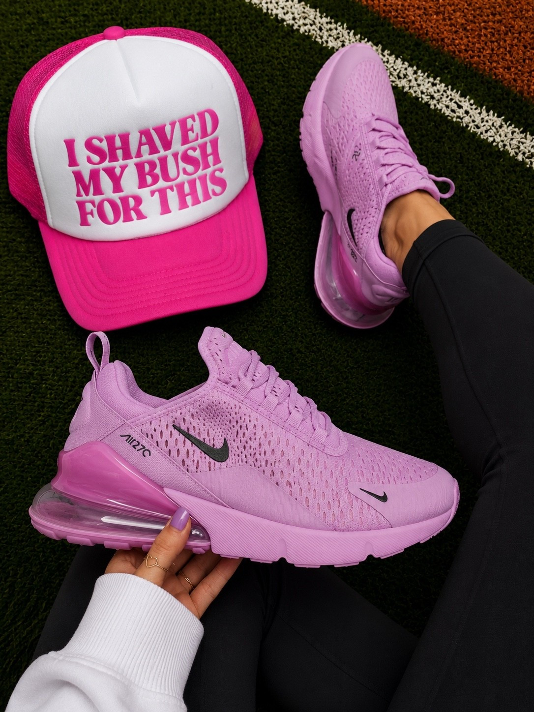 Have you ever finally talked yourself into going out… and then 10 minutes later you’re thinking, “I could be at home on my couch watching Netflix right now?” 😂

Same.

But if I’m leaving the house, I’m at least doing it in a cute pair of sneakers. 😍

You guys… I am OBSESSED with these Nike Air Max 270s. The pink-on-pink is giving major Barbie vibes and I am here for it. 💕🎀✨

Comfort? Check.
Cute? Check.
Makes every outfit more fun? Double check.

Seriously… Barbie, let’s go party. 💖

Comment PINK and I’ll send you the link! 👇

#LTKootd #LTKgrwm #LTKmomlife