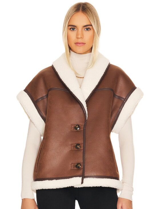 L'Academie | Miri Vest in Brown | Poshmark