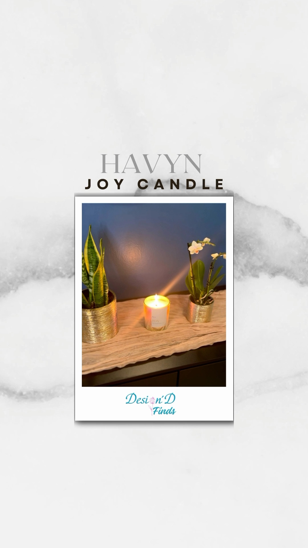 Bringing a little extra joy into my space with this HavynCo candle ✨ The scent is warm, uplifting, and makes my whole home feel instantly cozier.

@havynco 
#havynco #joycandle #holiday #christmas #homedecor #holidaycandle

#LTKHome #LTKHoliday #LTKGiftGuide