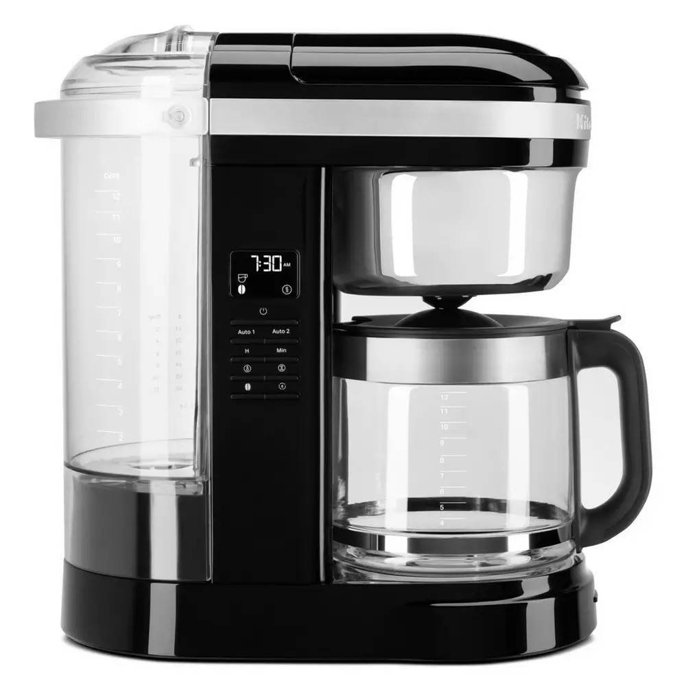 KitchenAid 5KCM1209BOB Drip Filter Coffee Machine - Black | argos.co.uk