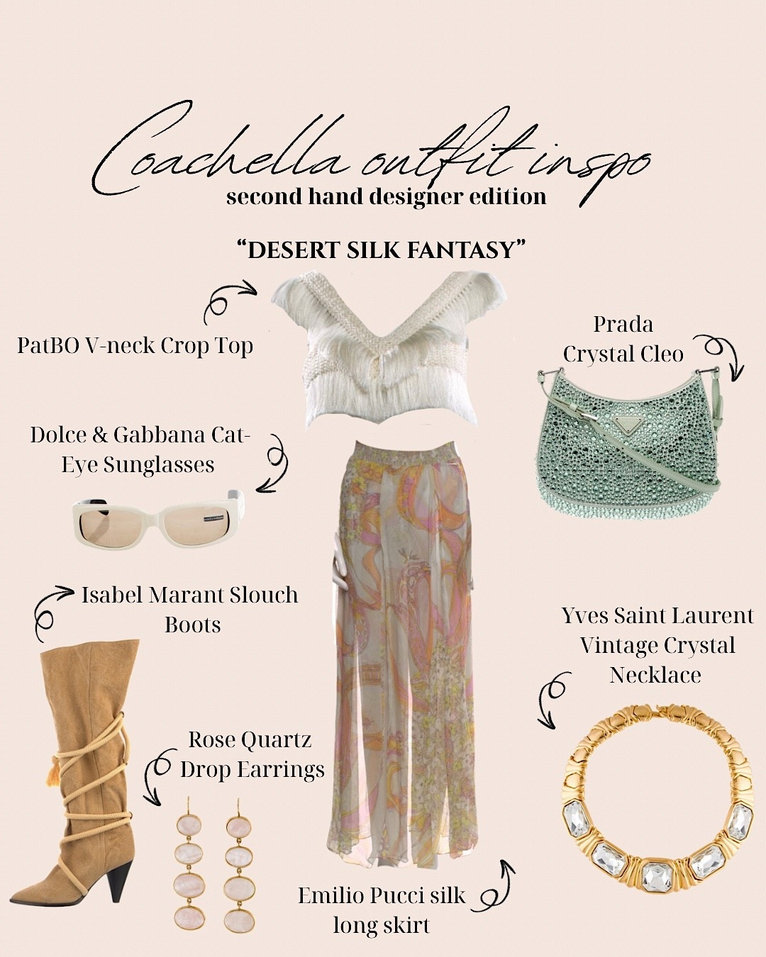 Vintage secondhand designer festival outfit inspo! 

#LTKootd #LTKgrwm #LTKFestival