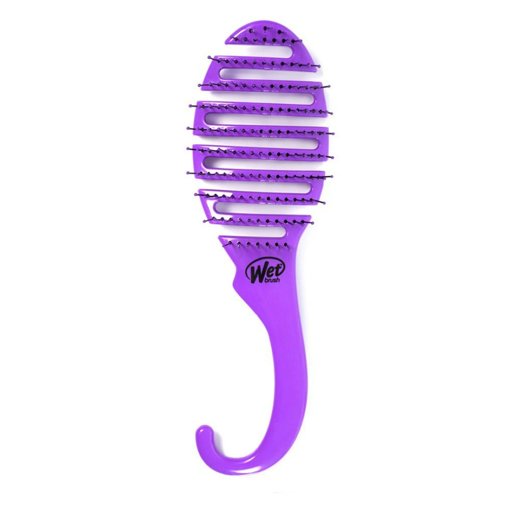 Wet Brush Shower Flex Detangle IntelliFlex Bristles Hair Brush Travel Purple | Walmart (US)