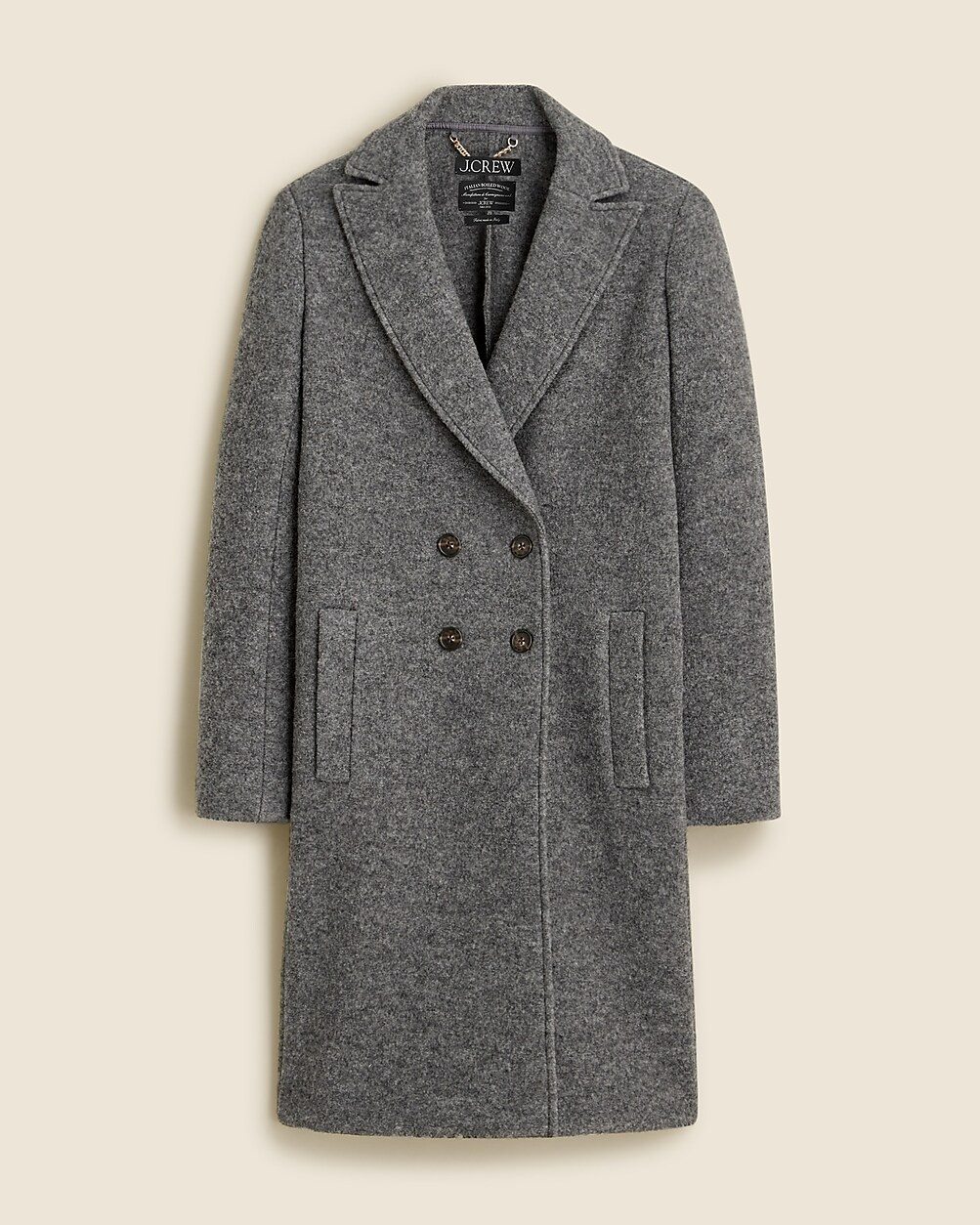 Daphne topcoat in Italian boiled wool | J. Crew US