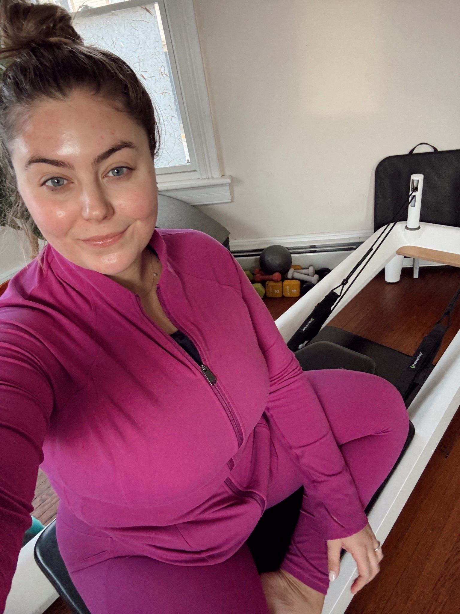 Sharing more about my Pilates experience on the blog this week. Outfit details: old Athleta—sharing similar styles! Use CARALYN15 on your first order at Spanx. 

#LTKStyleTip #LTKPlusSize #LTKActive