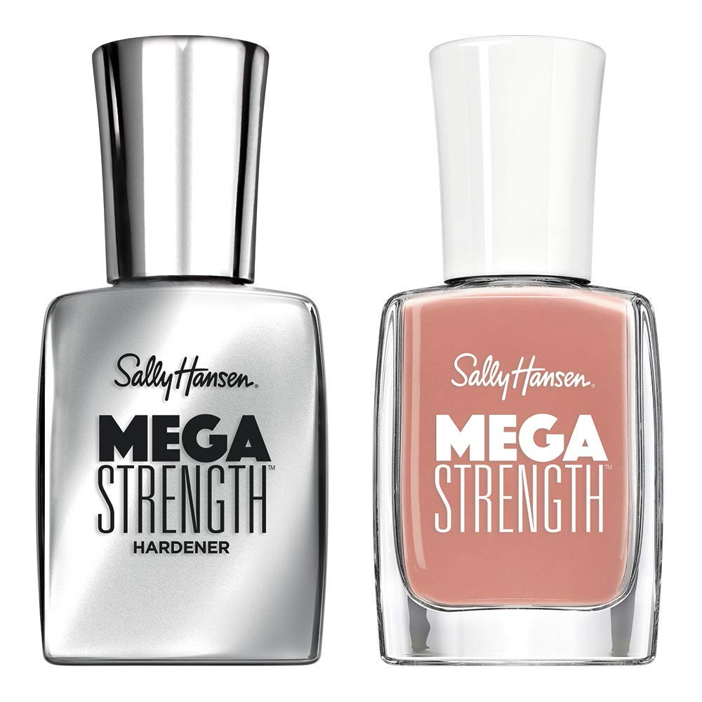 Sally Hansen Mega Strength Nail Hardener and Mega Strength Polish, Her-Oine | Amazon (US)