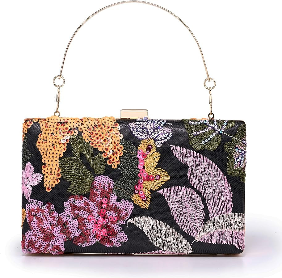 Kseymeir Women Clutch Handbag Evening Shoulder Purse Envelope Evening Bag | Amazon (US)