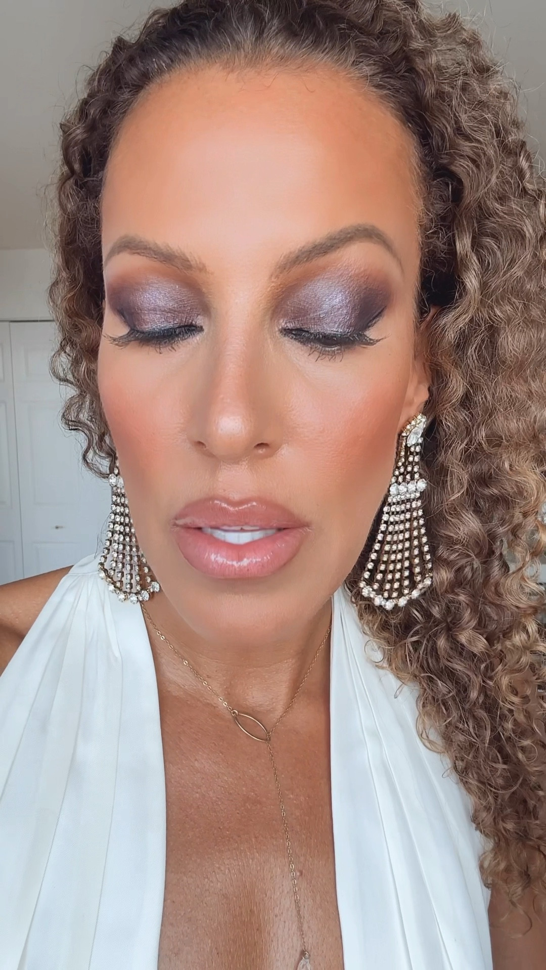 Makeup for the Renaissance Tour.  Used the shimmering black and silvery blue from the
 Natasha Denona Bronze palette but these colors look very similar.  Urban Decay MOONDUST in Glitter Rock on the “eyeball” and under eye in the center. Product shades used listed below:

Bare Minerals • Powder Golden Medium 14 

Concealers • light & medium 

Charlotte Tilbury Hollywood Filmstar dual bronzer • med-dark

Charlotte Tilbury Airbrush Matte Bronzer • #3

CT lip liner • Pillow Talk Medium
Fenty Gloss • Fenty Glow

Brow • Warm Blonde



#LTKxSephora #LTKfindsunder50 #LTKbeauty