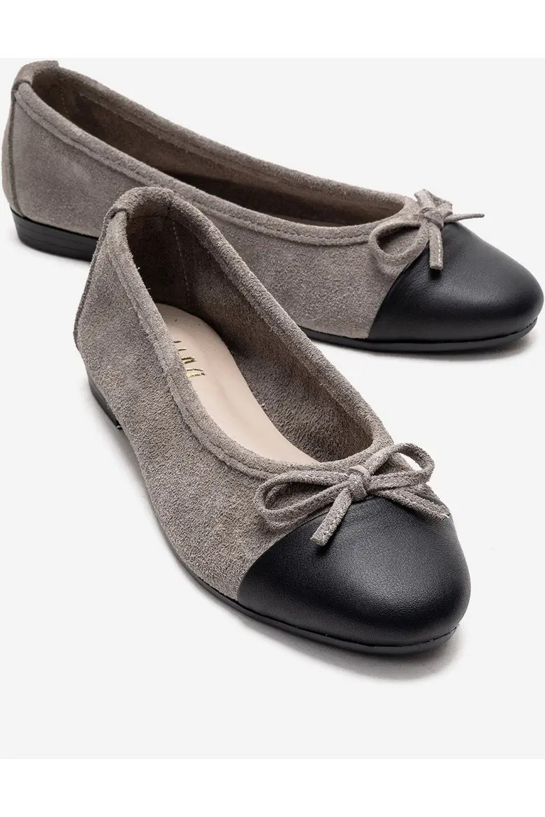 Forever & Always Shoes Boleo Leather Ballet Flat in Brown Suede at Nordstrom, Size 9 | Nordstrom