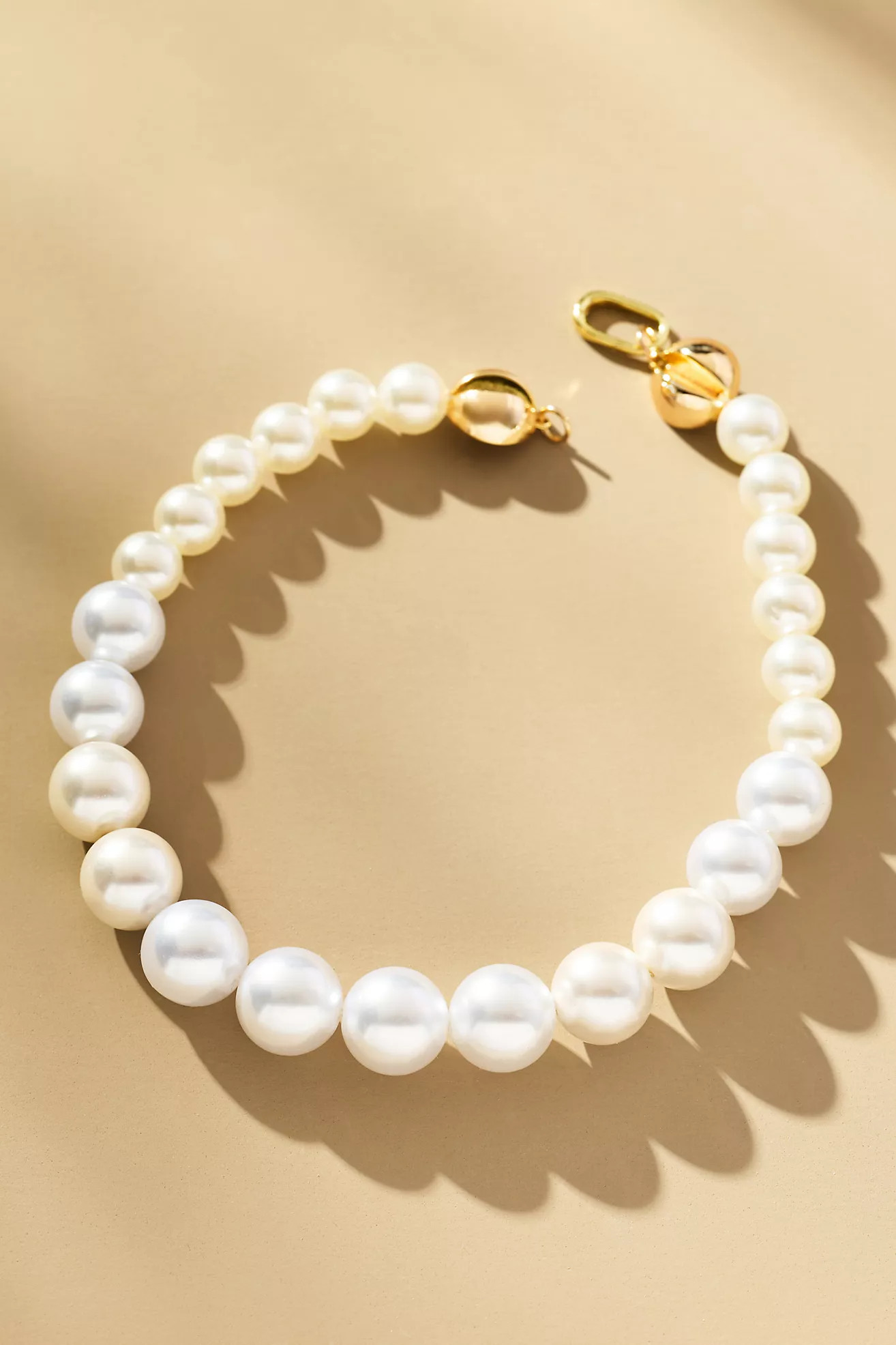 Chunky Pearl Collar Necklace | Anthropologie (US)