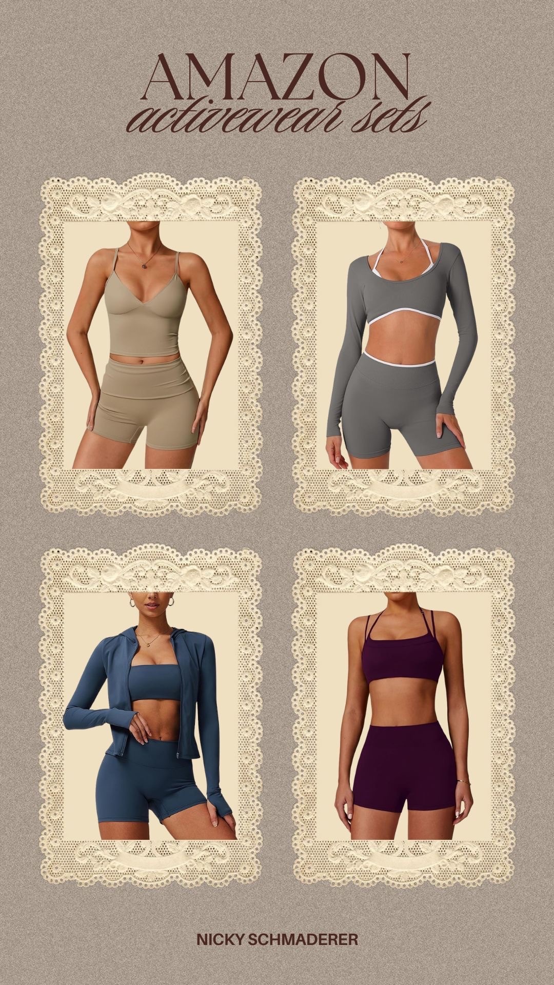 Amazon active sets
Gym clothes
Workout clothes 


#LTKActive #LTKootd #LTKfitnessgoals