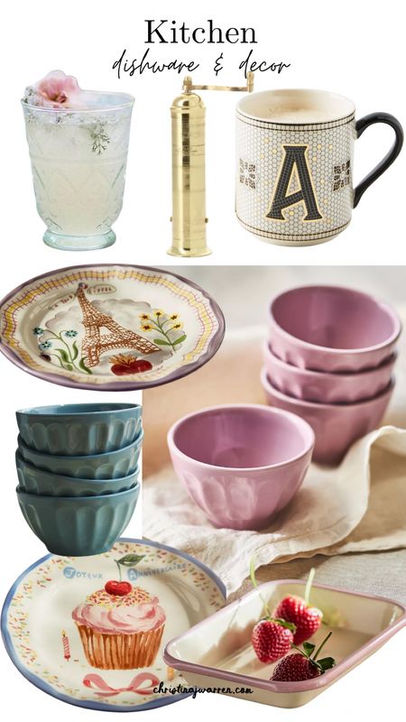 Cute dishware and decor for the kitchen  

#LTKHome