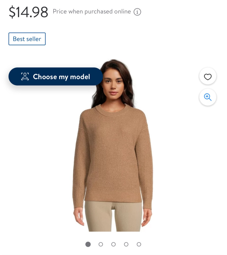 Snagging this and sizing up twice for a chunky fit!

#LTKSeasonal #LTKfindsunder50 #LTKsalealert