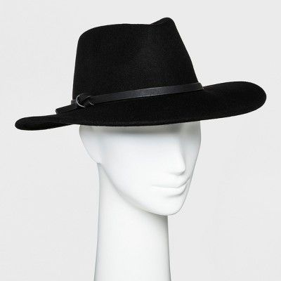 Women's Panama Hat - Universal Thread™ Black | Target