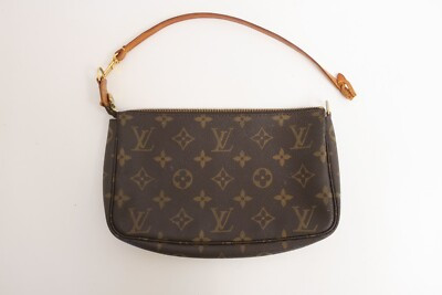 Authentic Louis Vuitton Monogram Pochette Accessories Pouch Bag  #23783 | eBay US