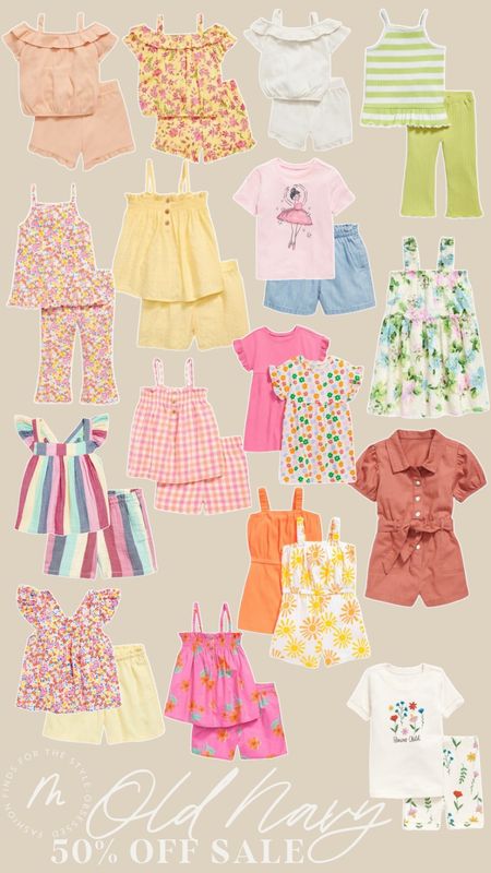 Old Navy SALE- 50% OFF Toddler Girl Finds😍 so many cute sets, dresses, & more 

#LTKkids #LTKSeasonal #LTKsalealert