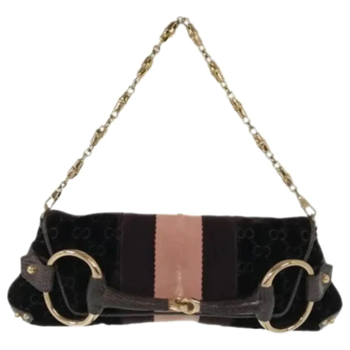 Horsebit chain cloth handbag Gucci Multicolour in Cloth - 42331740 | Vestiaire Collective (Global)