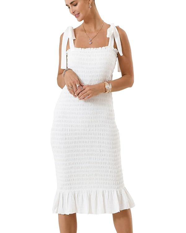 NOTHING FITS BUT Women's Classic Cotton Muslin Eiji Dress | Amazon (US)