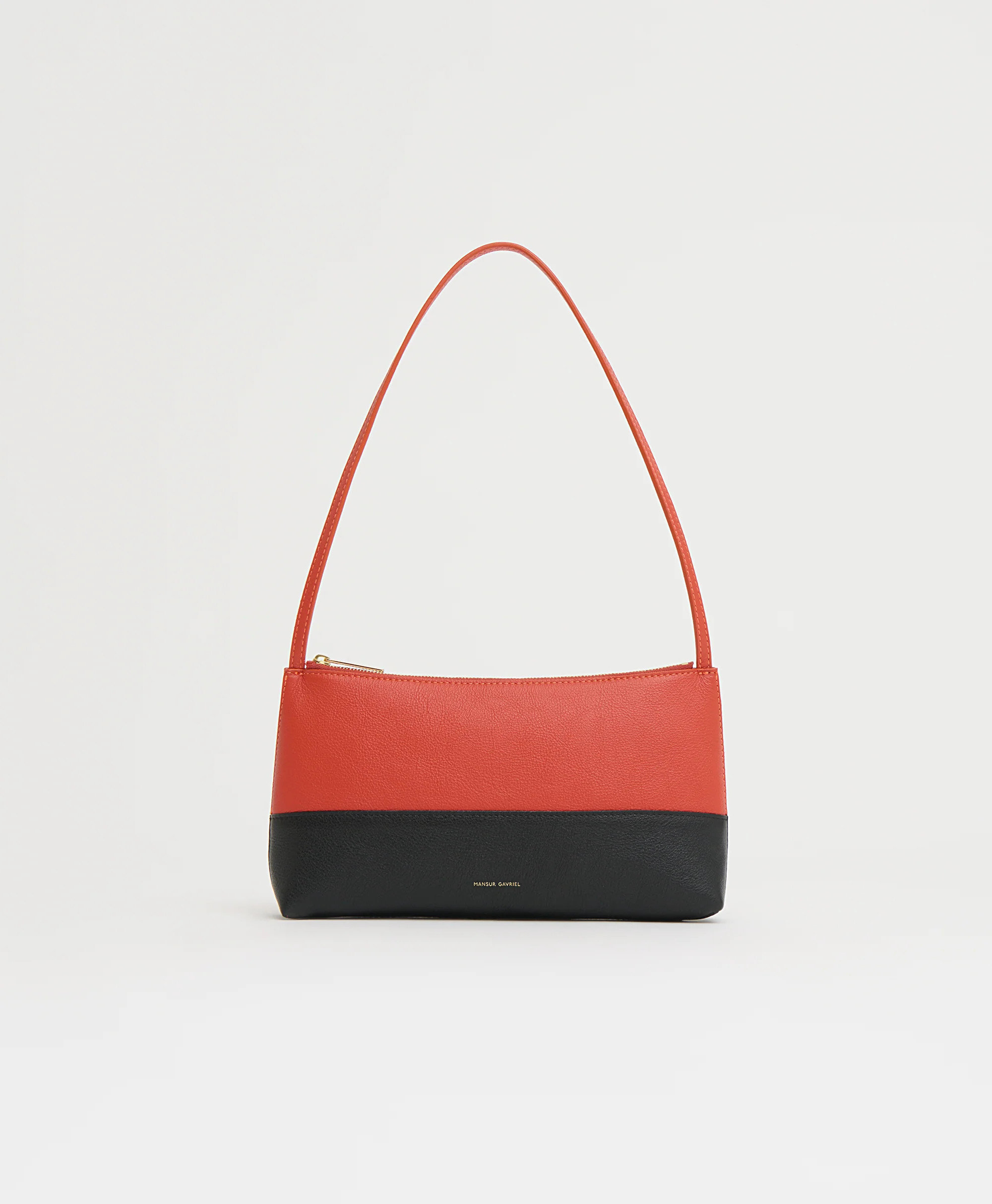 Gaia Shoulder Bag - Pomodoro/Black | MANSUR GAVRIEL