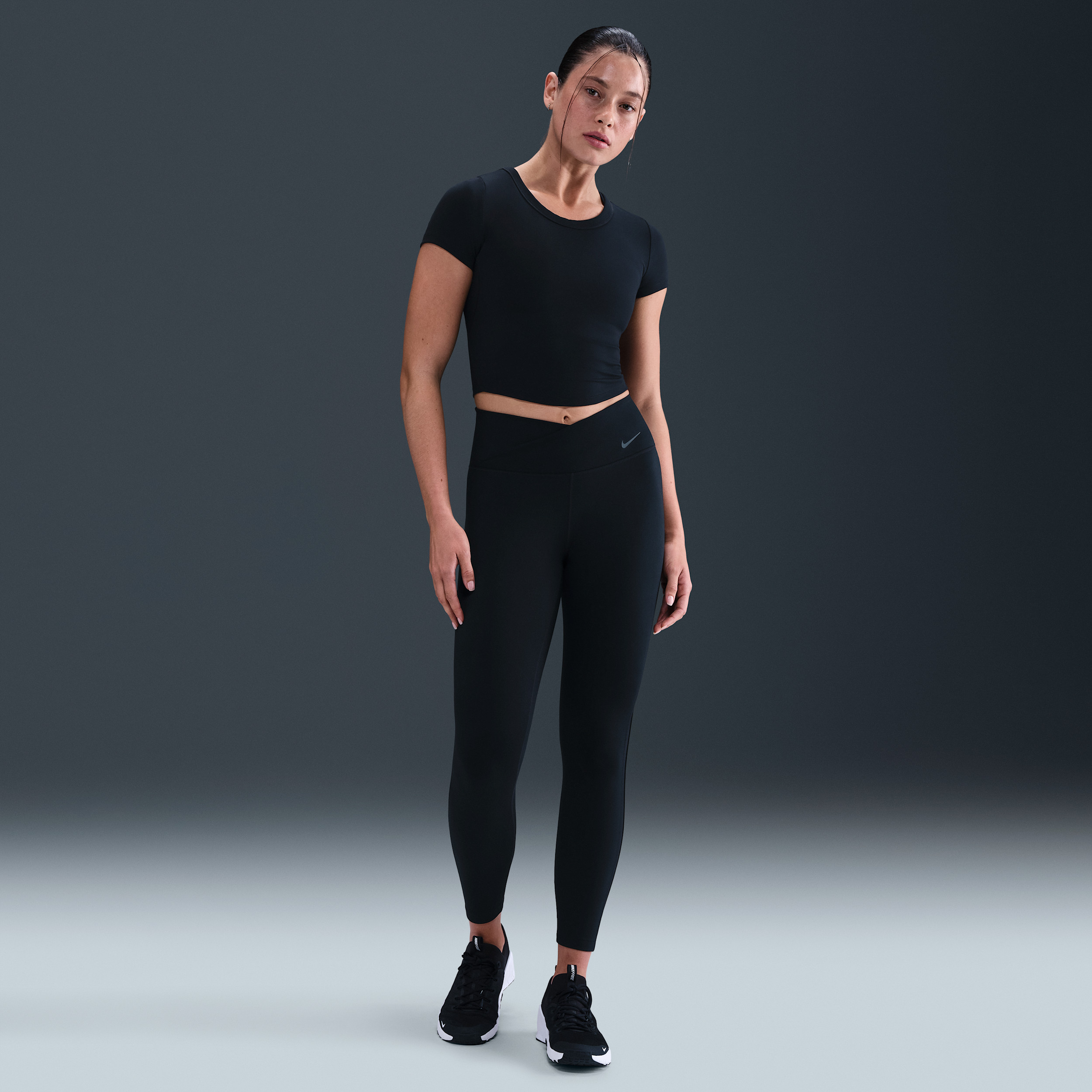 Nike Women's One High-Waisted 7/8 Leggings in Black | HV2292-010 | Nike (US)