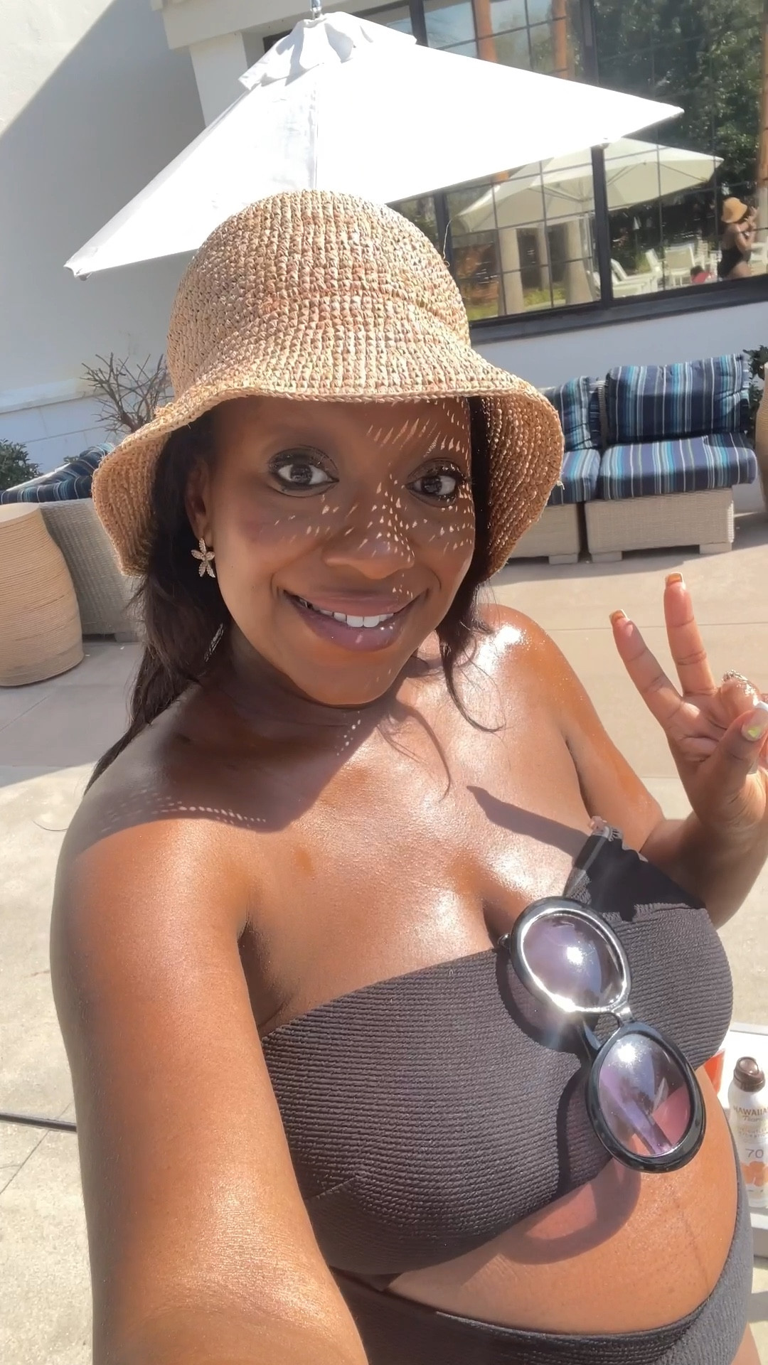 Swimsuits. Straw hat. Sunglasses. Flip flops. Great pieces for your next trip. ☀️🩱🩷 #swimsuit #swimwear #hats #sunglasses #sandals #flipflops

#LTKSwim #LTKStyleTip #LTKTravel