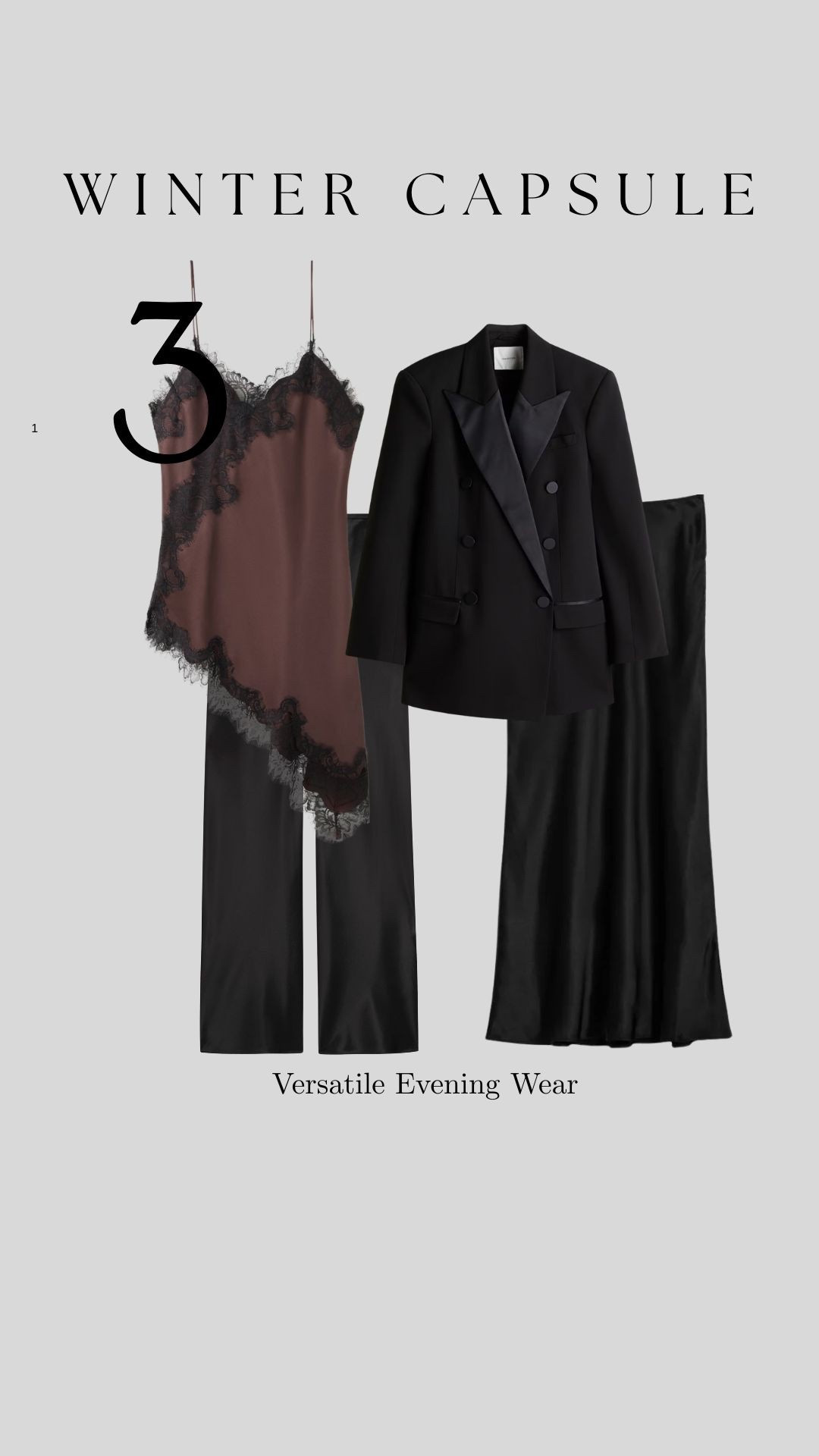 Your most versatile evening pieces

#LTKstyletip #LTKdatenight #LTKwinter