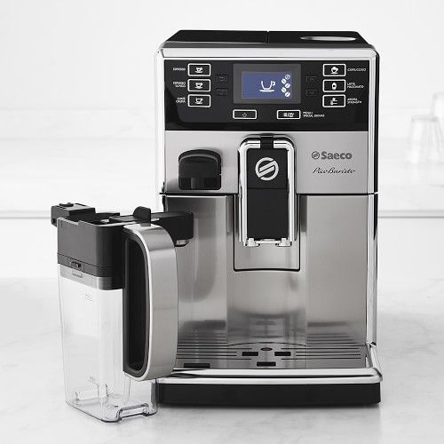 Saeco PicoBaristo Fully Automatic Espresso Machine with Milk Carafe | Williams-Sonoma