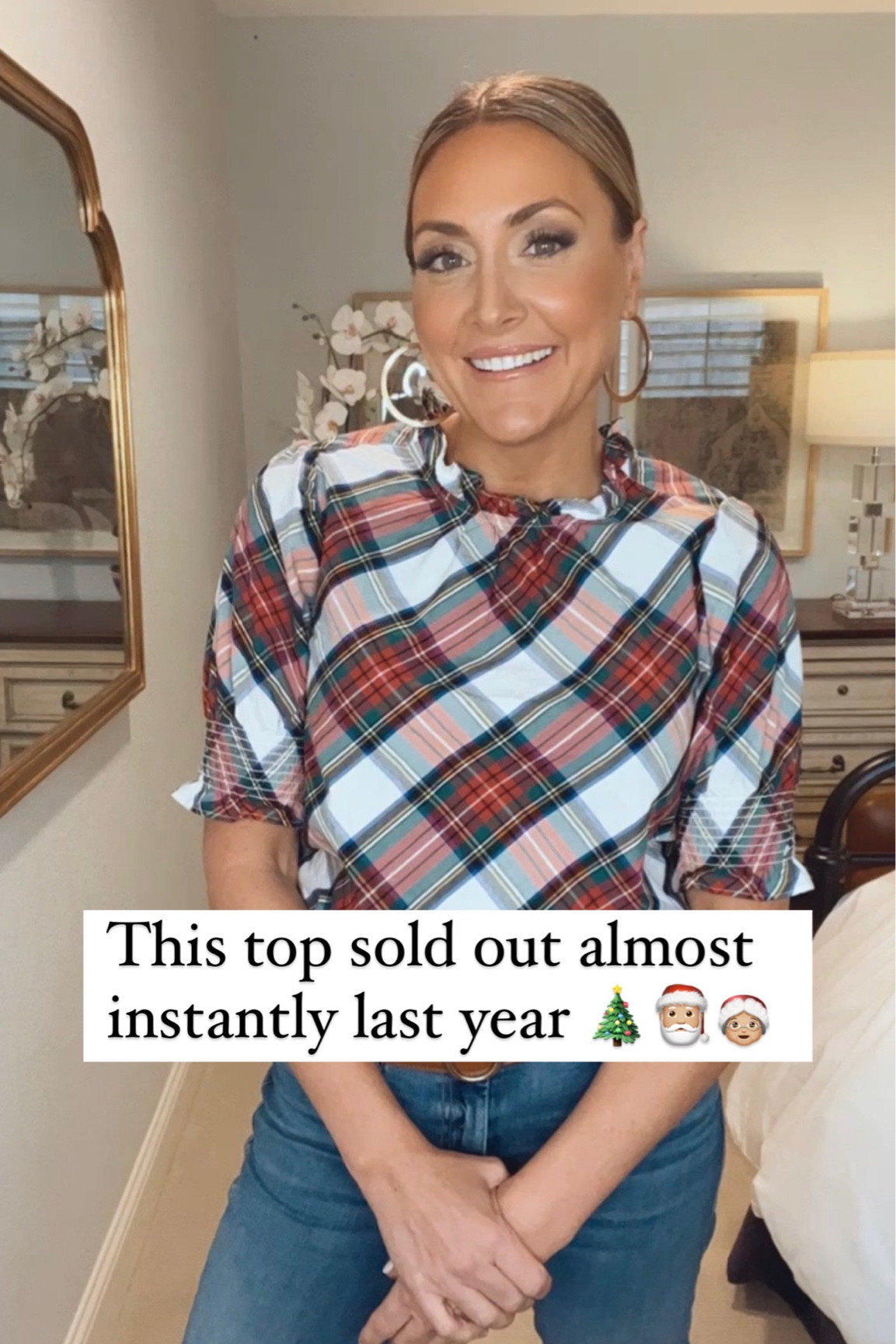 This top sold out FAST last year! I'm wearing a small. 

#LTKCyberweek #LTKSeasonal #LTKHoliday