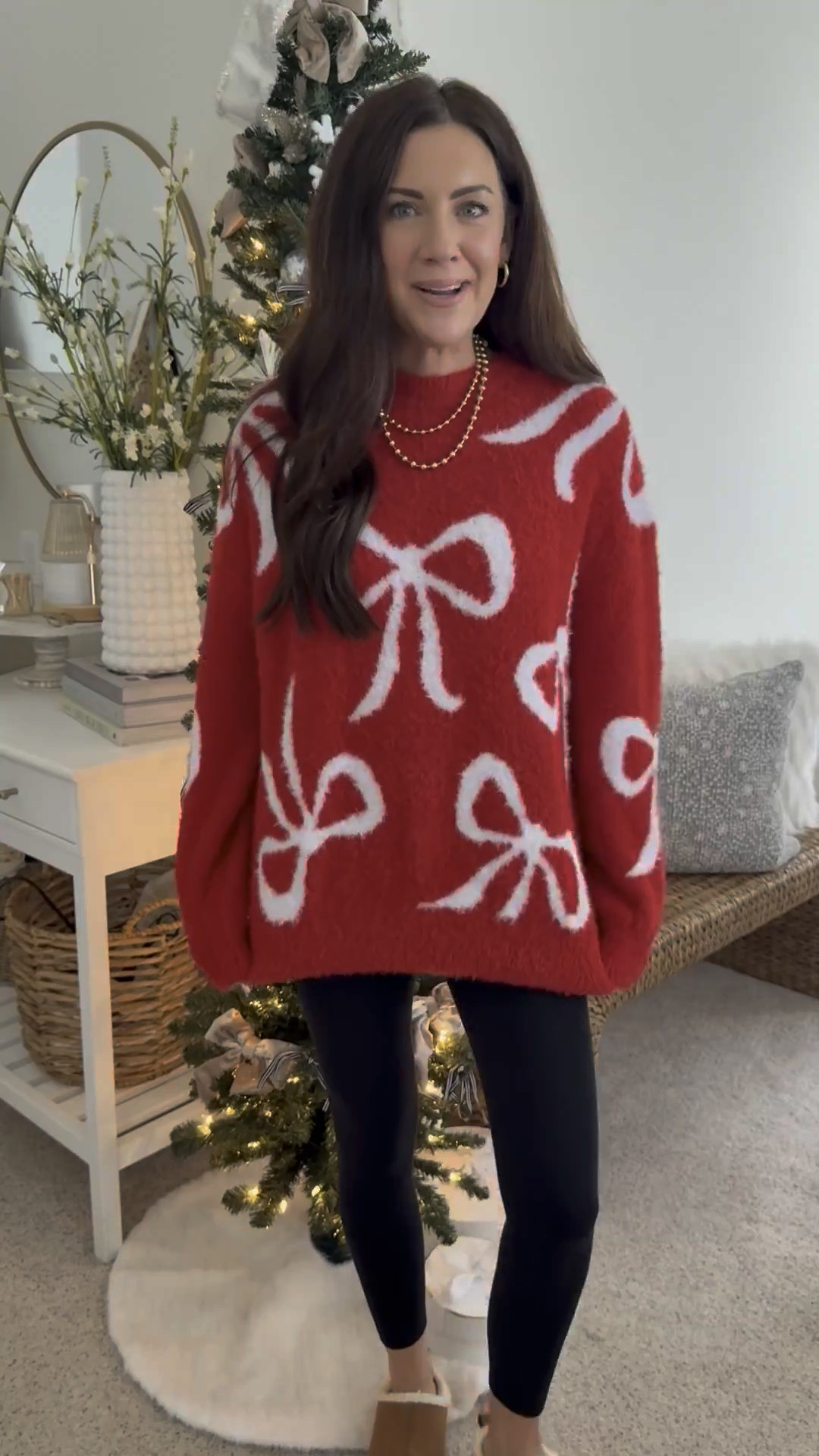 ‼️ Bow sweater now on sale for $14!! so cozy👏🏻👏🏻 wearing a medium 


#walmartstyle 

#LTKHoliday #LTKSaleAlert #LTKCyberWeek