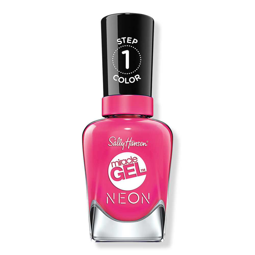 Sally Hansen Miracle Gel Nail Polish, Pinks & Purples - Fuchsia Fever Neon | Ulta