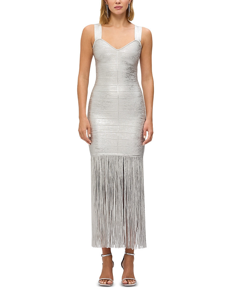 Herve Leger The Metallic Alba Gown | Bloomingdale's (US)