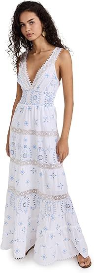 Temptation Positano Women's Orlando G Blue Dress | Amazon (US)