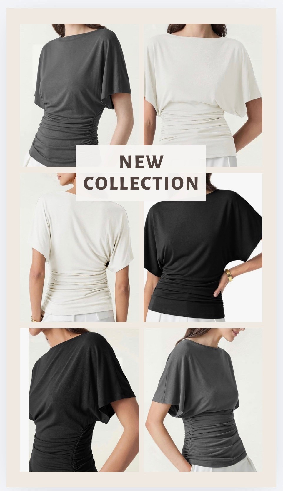 The rushed top! The perfect wardrobe staple!