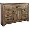 Ashley Furniture Signature Design - Trinell Dresser - 7 Drawers/1 Cabinet - Fireplace Option Sold... | Amazon (US)