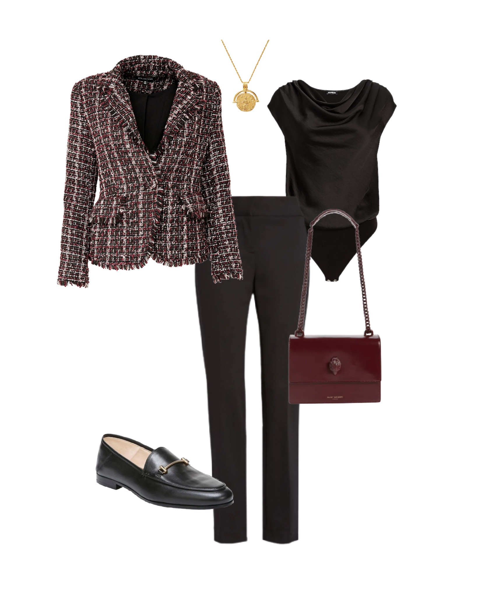 Styling a tweed blazer for business casual outfit. This blazer is part of my workwear collection with Gibsonlook, use code OLIVIA10 for 10% off.

#LTKunder100 #LTKworkwear #LTKSeasonal