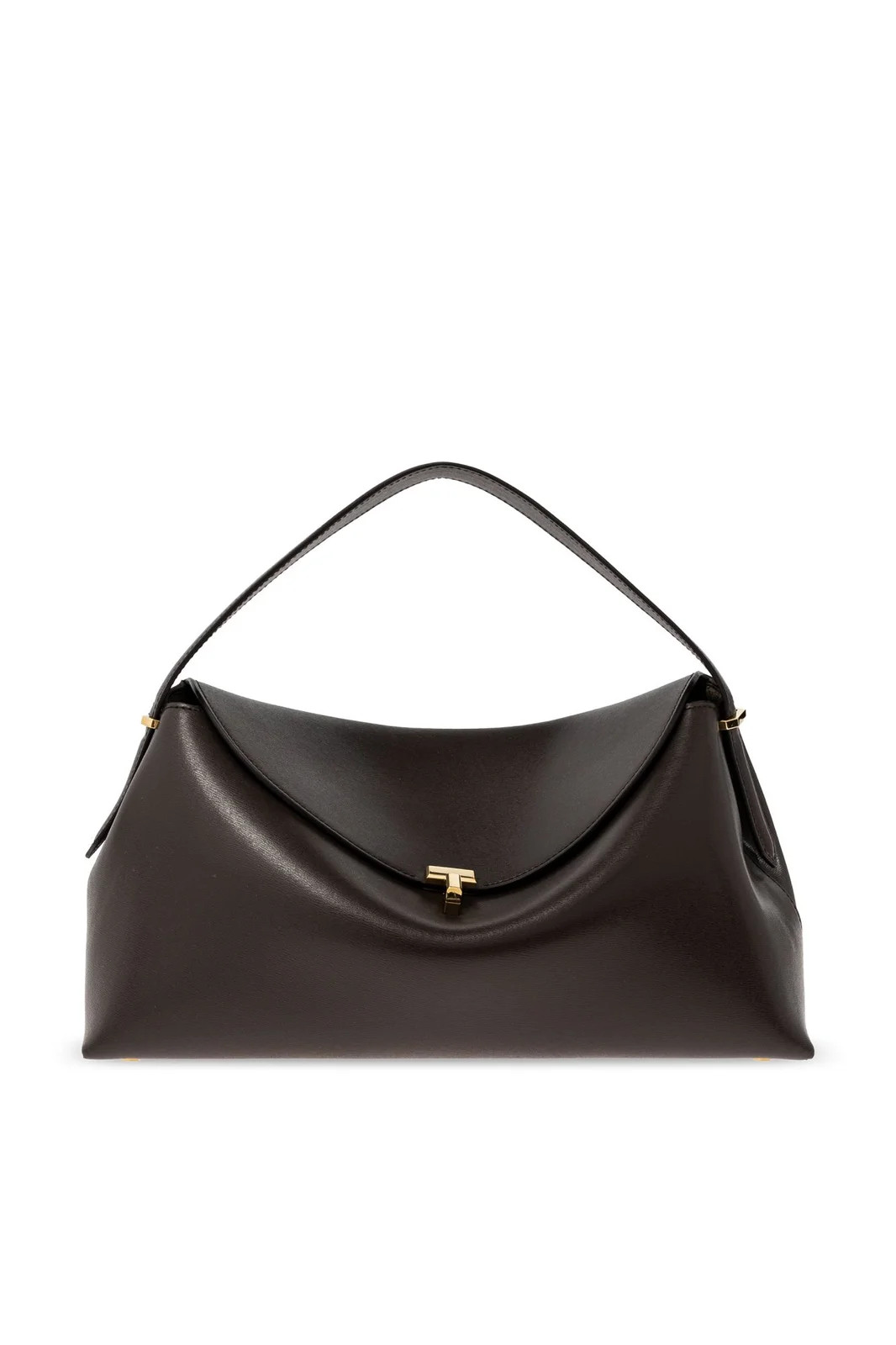 Totême T-Lock Top Handle Medium Shoulder Bag | Cettire Global