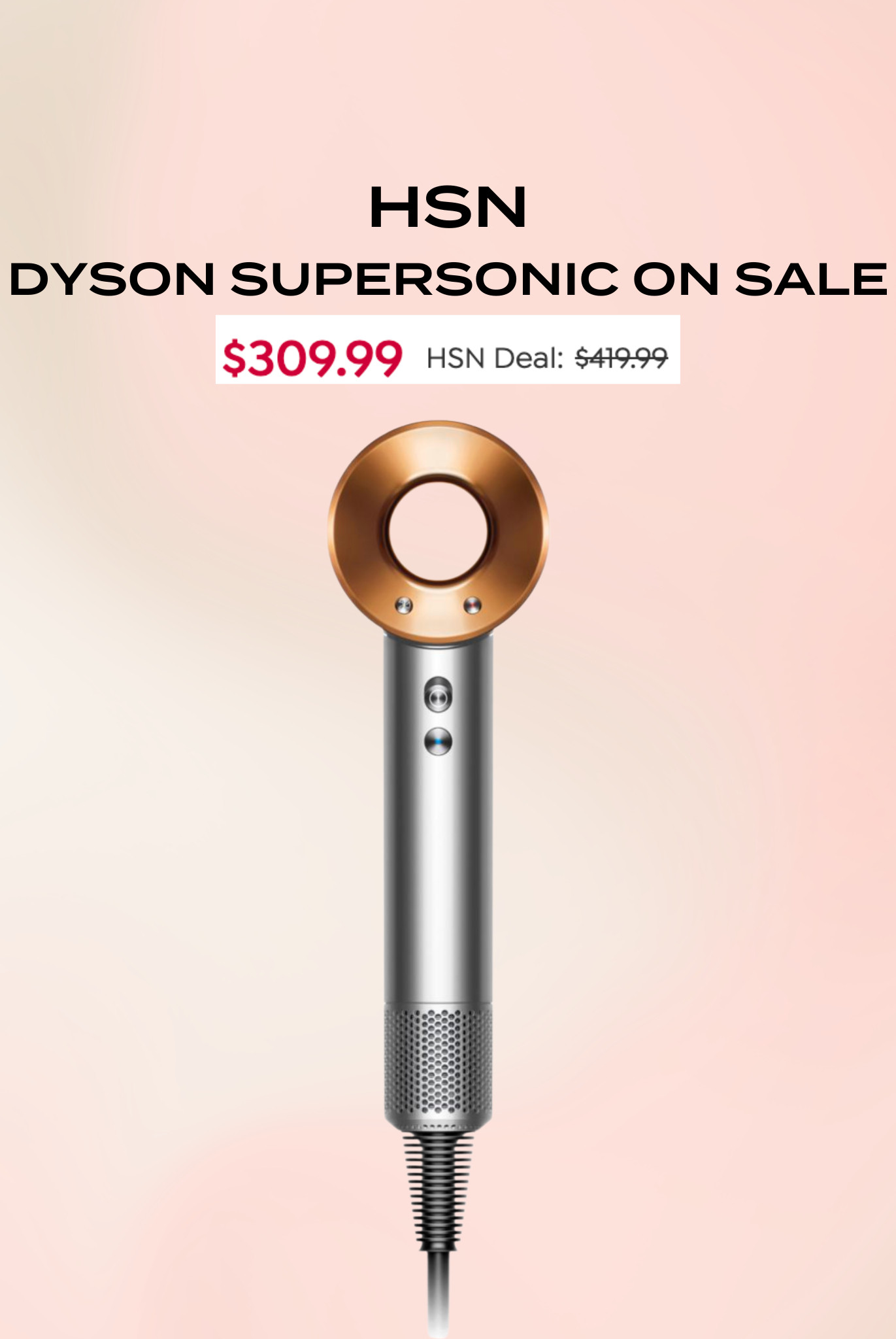HSN Dyson Supersonic on sale! ✨ 

 #LTKGiftGuide #LTKSaleAlert #LTKBeauty