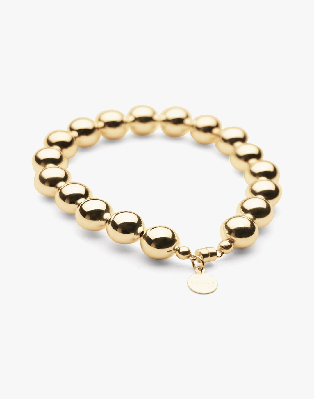 Charlotte Cauwe Studio Bead Bracelet in Gold 10mm | Madewell