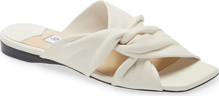 JIMMY CHOO Narisa Twist Slide Sandal | Nordstrom | Nordstrom