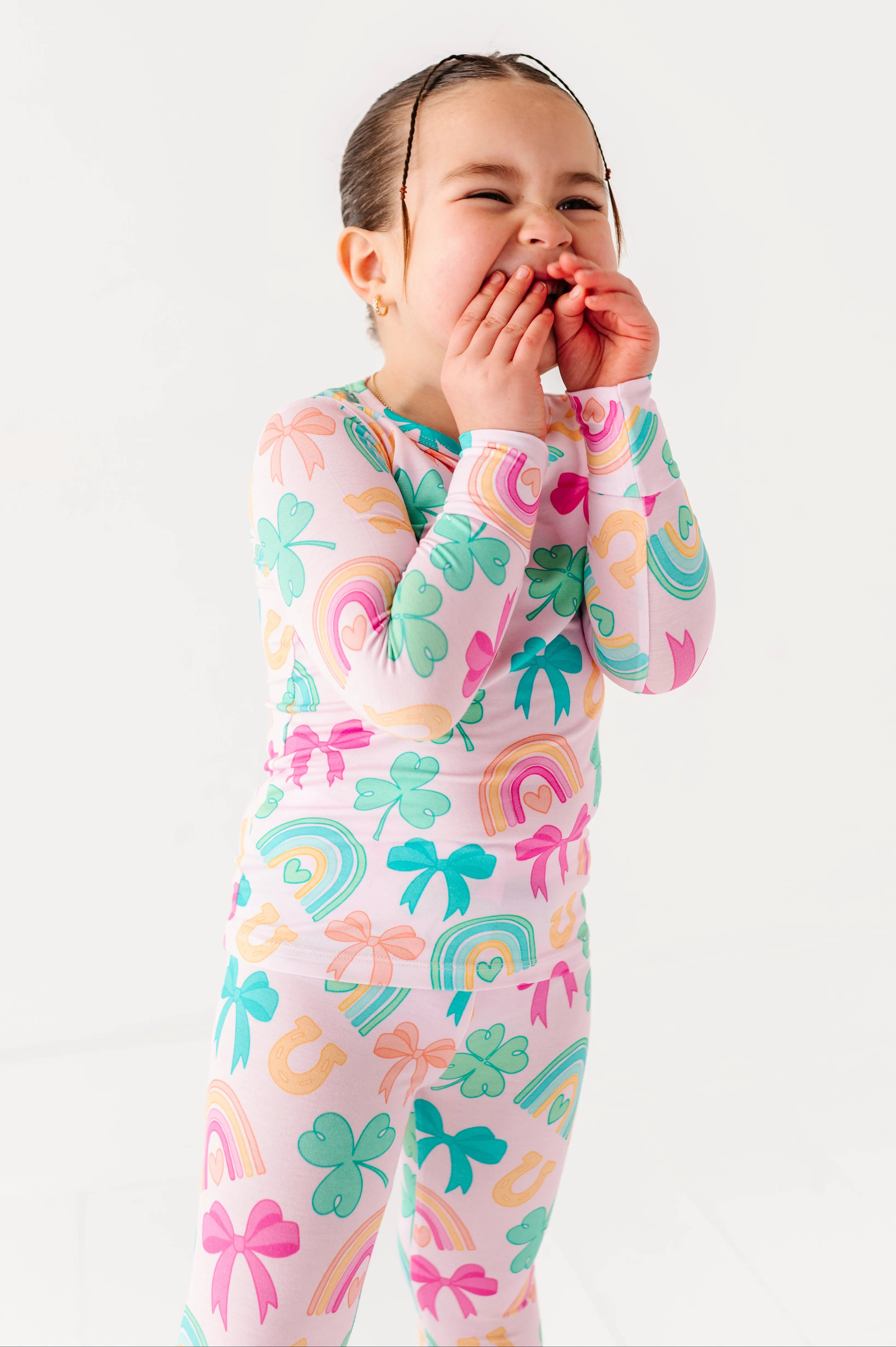 Lucky Charm 2-Piece Pajamas | Birdie Bean