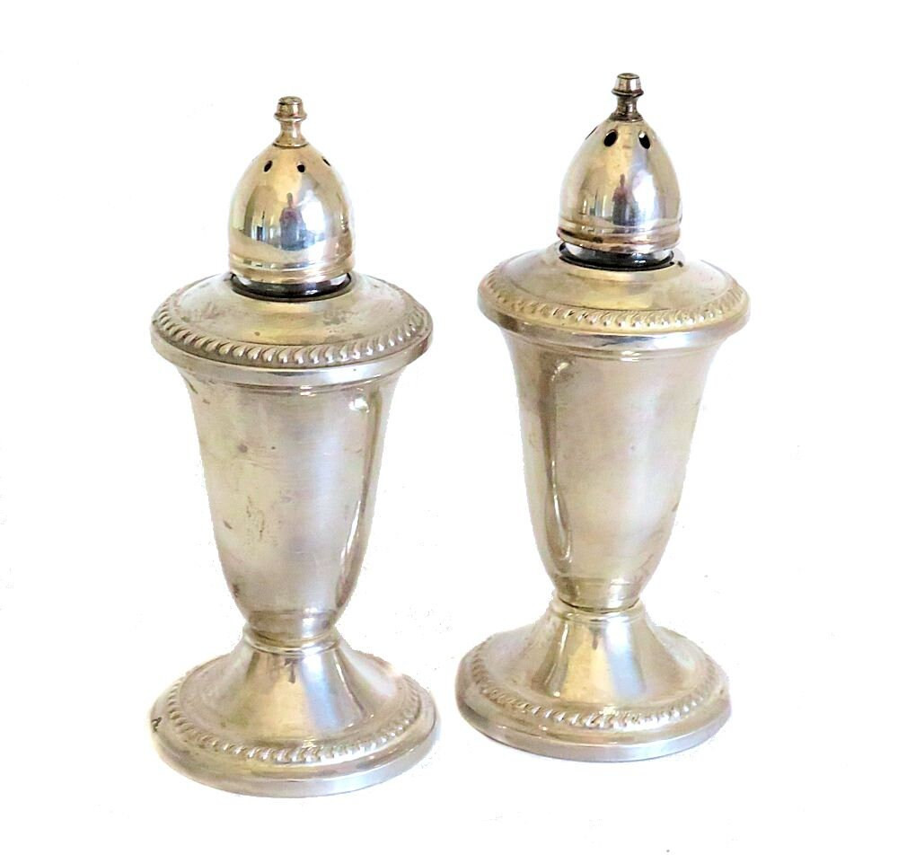 A Pair of Duchin Creations Sterling Silver Salt and Pepper - Etsy | Etsy (US)