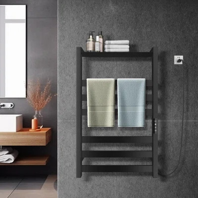 Wall Mount Towel Warmer Electric Heated Towel Rack | Wayfair North America