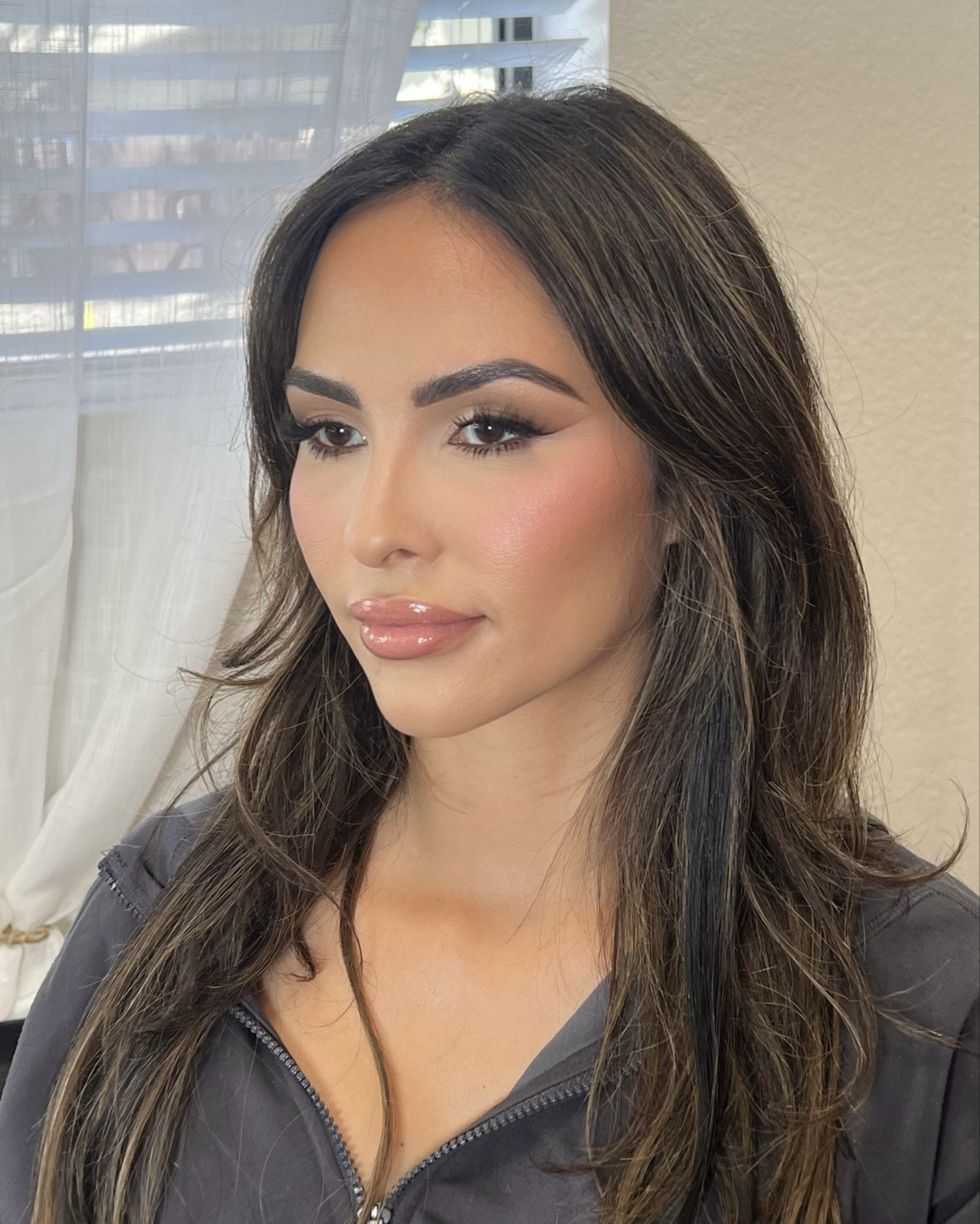 Another soft matte glam with a focus on liner and blush! I love how the Huda Beauty blushes glide on the skin. They’re easy to blend and gift a soft blurred look! 

This was also the first time I tried the Frankie Rose foundation and I can say - I’m obsessed! Gives the perfect amount of coverage and allows for other products to lay on top so seamlessly. 

#LTKBeauty