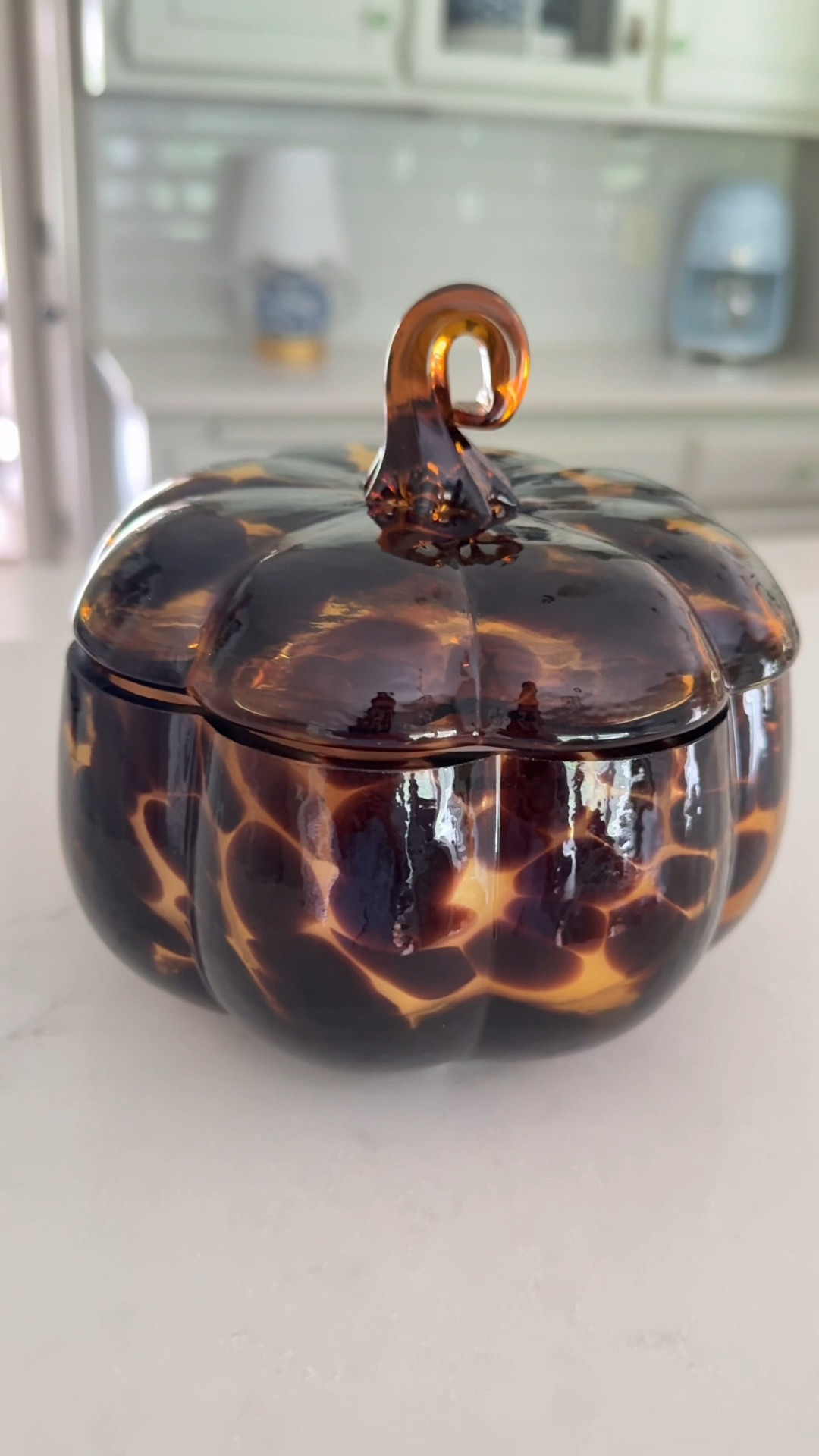 Cute fall candle