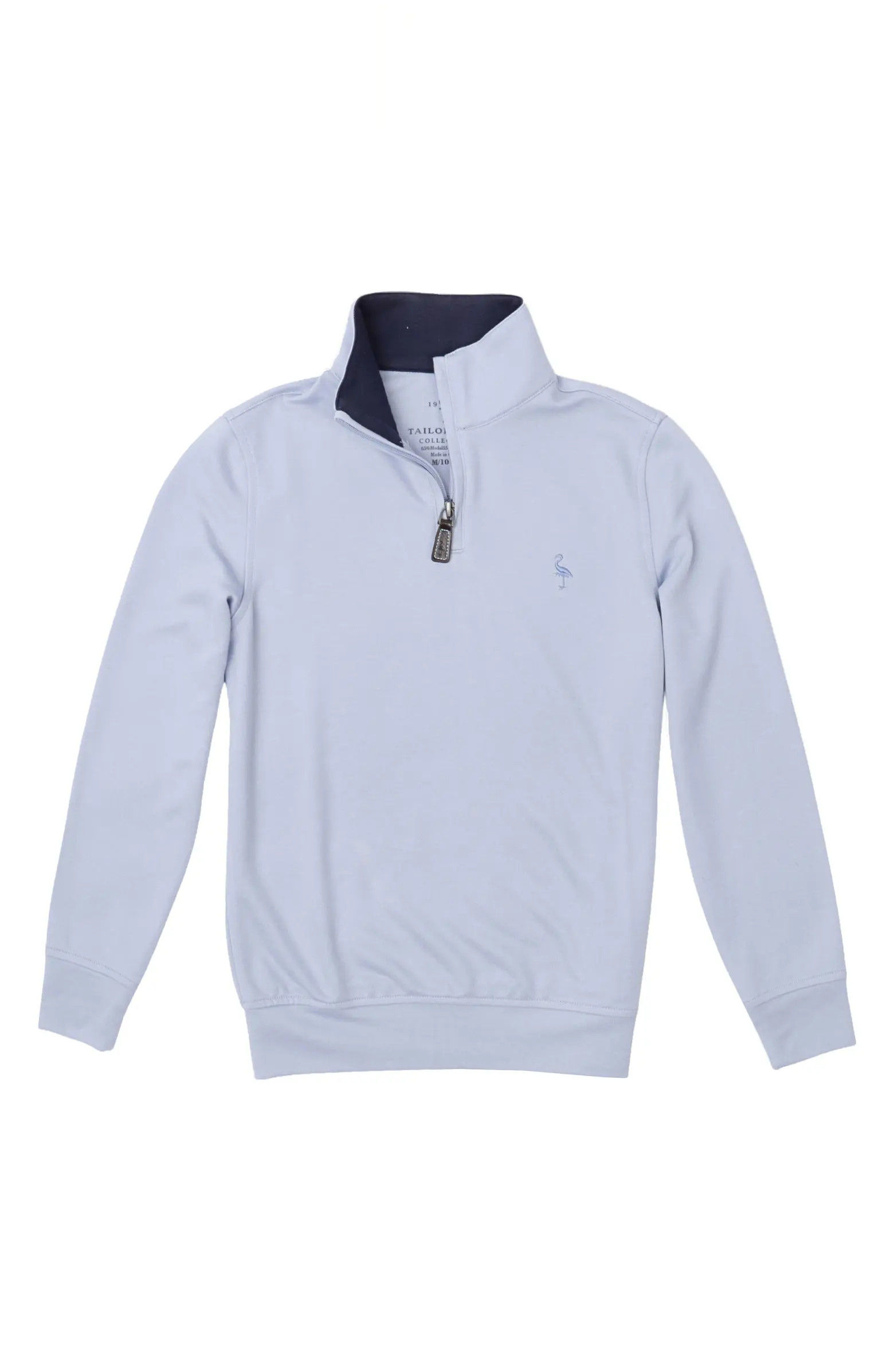 Kids' Modal Quarter Zip Pullover Sweater | Nordstrom Rack