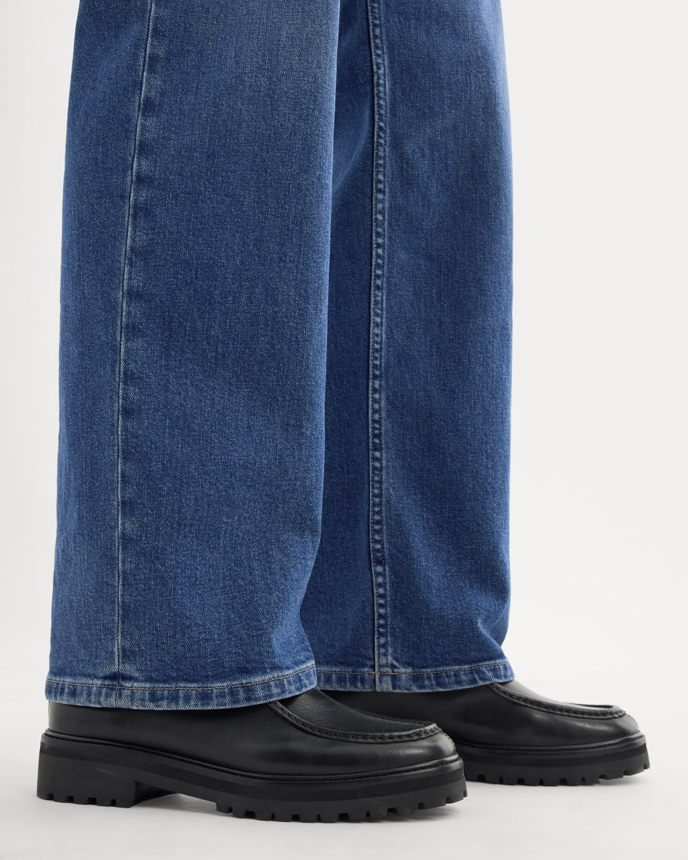 Leather Lug Chukka | Black | Everlane