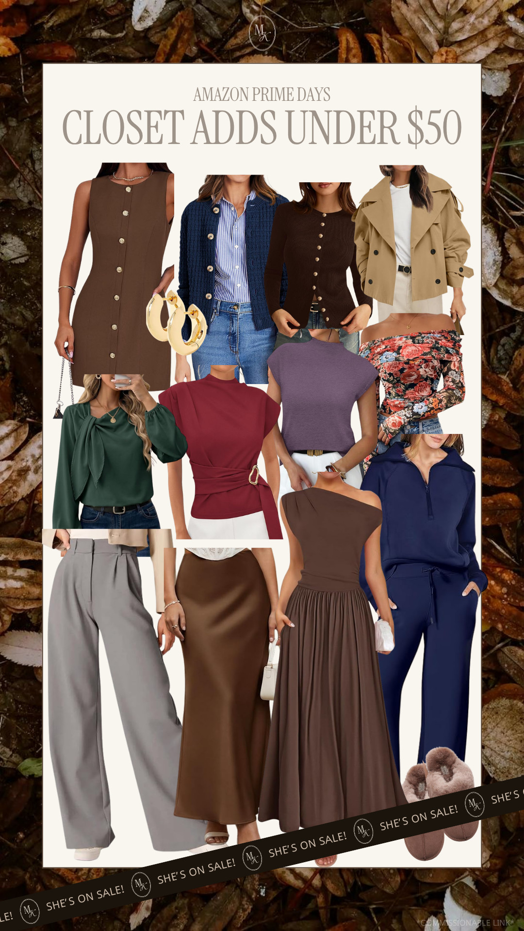 Amazon Prime Days, closet adds under $50!

amazon fashion, amazon prime, midsize fashion, work fashion, amazon office wear, fall fashion, fall style 

 #LTKootd #LTKSaleAlert #LTKMidsize