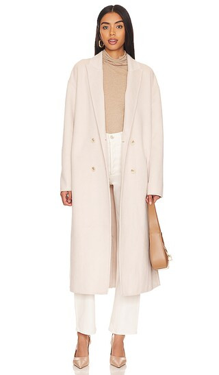 Janei Coat in Beige | Revolve Clothing (Global)