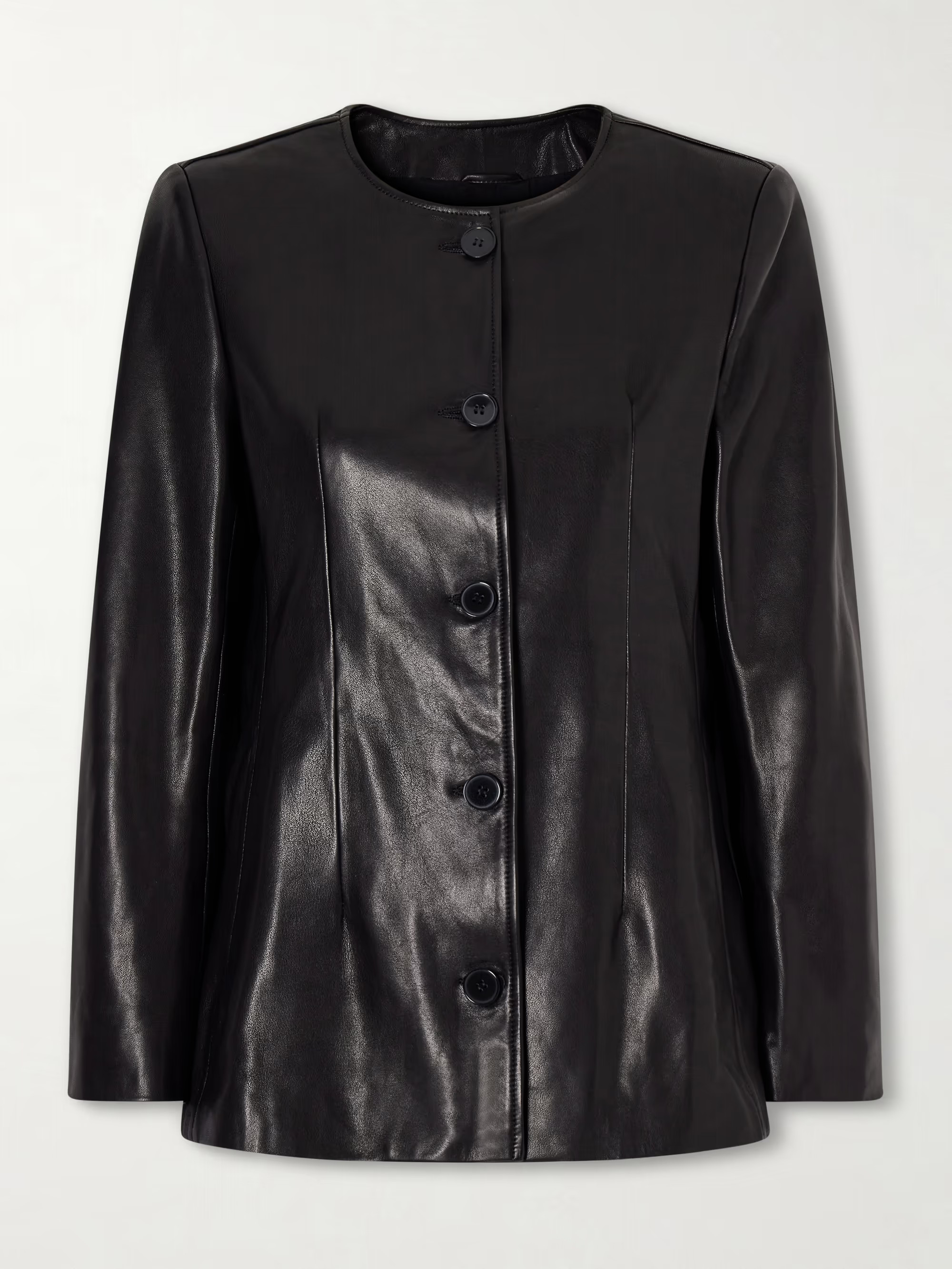 Maud paneled leather jacket | NET-A-PORTER (UK & EU)