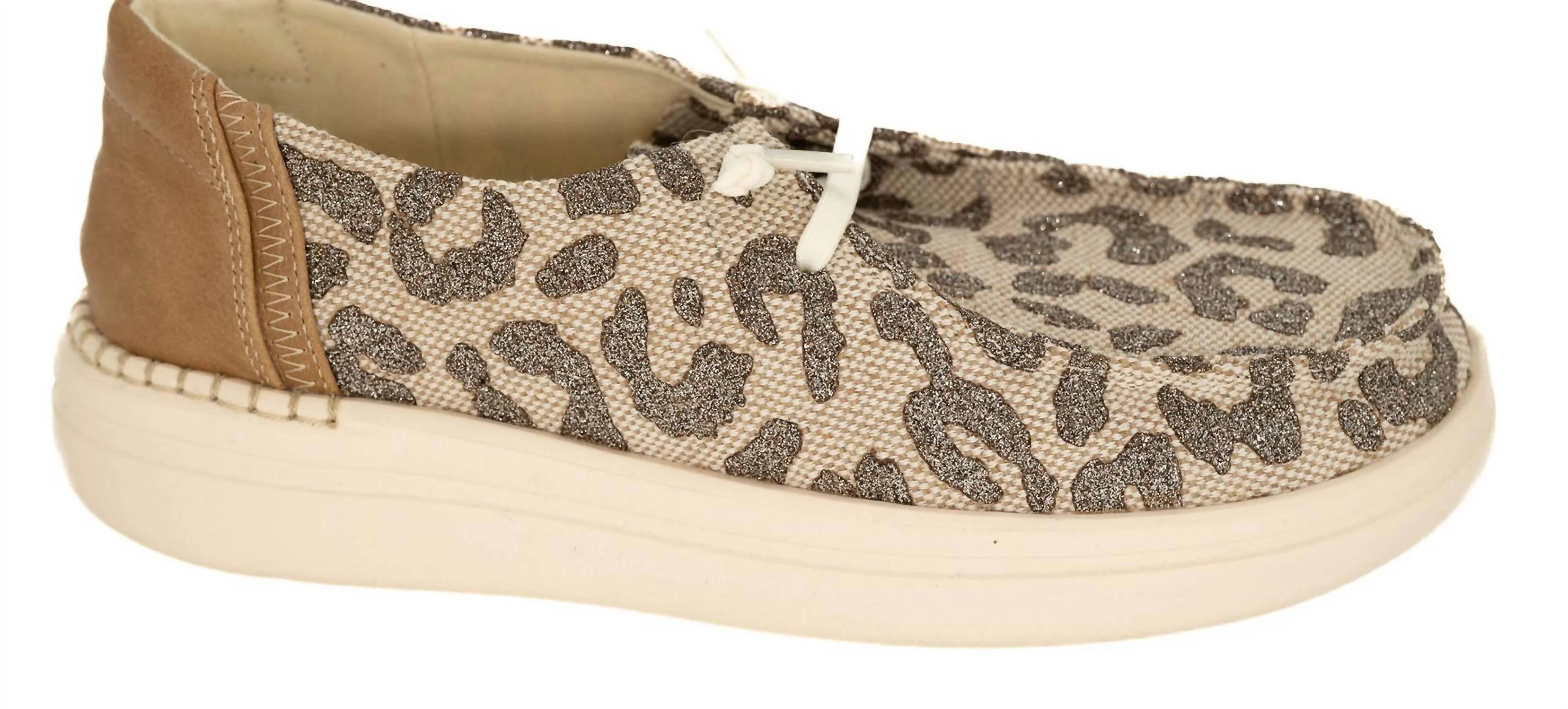 Women's Metallic Shoes In Leopard Print | Shop Simon